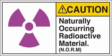 Güvenlik İşareti: Radyoaktif Malzeme, güvenlik standartlarına uygun bir piktogram ve işaretleme etiketi içerir. Radyasyon tehlikelerine karşı uyarıyor, taşıma, taşıma ve depolamada uygun önlemler alınmasını sağlıyor.