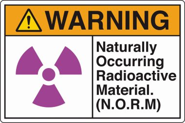 Güvenlik İşareti: Radyoaktif Malzeme, güvenlik standartlarına uygun bir piktogram ve işaretleme etiketi içerir. Radyasyon tehlikelerine karşı uyarıyor, taşıma, taşıma ve depolamada uygun önlemler alınmasını sağlıyor.