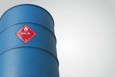 Tehlikeli Madde Hasarlı Madde Elmas Etiketleme Plakası IATA IMDG DOT Sevkiyat Sınıf 3 Yakıt Yağı Sözcüklü 02