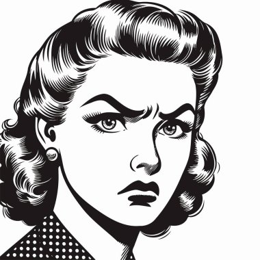 Pop sanatçısı kız çizgi filmi