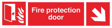 ISO 7010 Kayıtlı Güvenlik İşaretleri yangın söndürücüler, hortumlar ve alarmlar gibi yangın güvenlik ekipmanlarının yerini ve kullanımını gösteren standart sembollerdir..