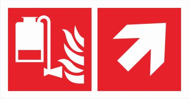 ISO 7010 Kayıtlı Güvenlik İşaretleri yangın söndürücüler, hortumlar ve alarmlar gibi yangın güvenlik ekipmanlarının yerini ve kullanımını gösteren standart sembollerdir..