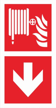 ISO 7010 Kayıtlı Güvenlik İşaretleri yangın söndürücüler, hortumlar ve alarmlar gibi yangın güvenlik ekipmanlarının yerini ve kullanımını gösteren standart sembollerdir..