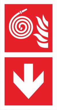 ISO 7010 Kayıtlı Güvenlik İşaretleri yangın söndürücüler, hortumlar ve alarmlar gibi yangın güvenlik ekipmanlarının yerini ve kullanımını gösteren standart sembollerdir..