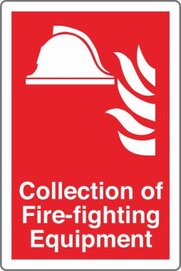 ISO 7010 Kayıtlı Güvenlik İşaretleri yangın söndürücüler, hortumlar ve alarmlar gibi yangın güvenlik ekipmanlarının yerini ve kullanımını gösteren standart sembollerdir..