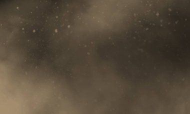 Siyah arkaplanda deniz yıldızı rengi duman, tasarım için mükemmel.