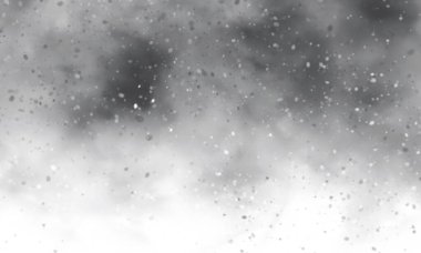 beyaz arkaplanda siyah renk dumanı, tasarım için mükemmel