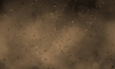 Siyah arkaplanda espresso rengi duman, tasarım için mükemmel.