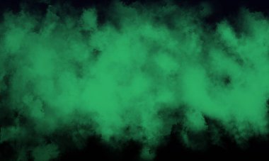 Yonca sisi ya da karanlık uzay arkaplanındaki duman
