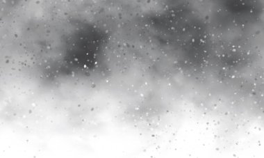 beyaz arkaplanda siyah renk dumanı, tasarım için mükemmel