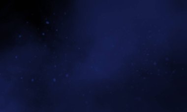 Siyah arkaplanda kobalt rengi dumanı, tasarım arka planı için mükemmel