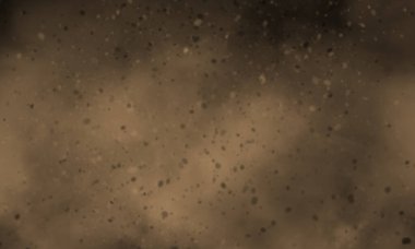 Siyah arkaplanda espresso rengi duman, tasarım için mükemmel.