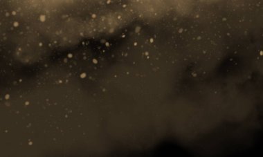 altın rengi duman siyah arkaplan üzerinde, tasarım için mükemmel