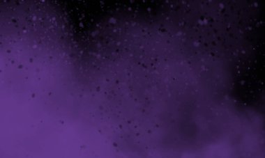 Siyah arkaplanda üzüm rengi dumanı, tasarım için mükemmel