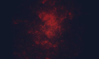 Gerçekçi nebula ve gökada ile alan arkaplanı