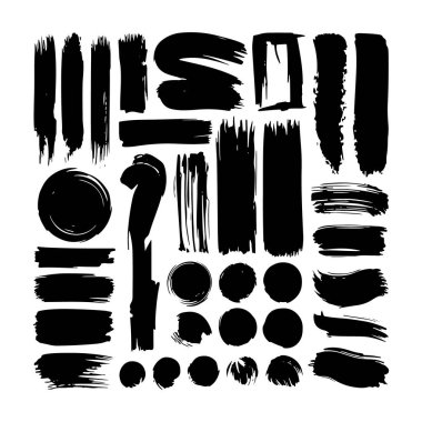 Değişik boyutlarda ve kalıplarda detaylı fırça darbeleri. Markalaşma, posterler ve yaratıcı projeler için ideal..
