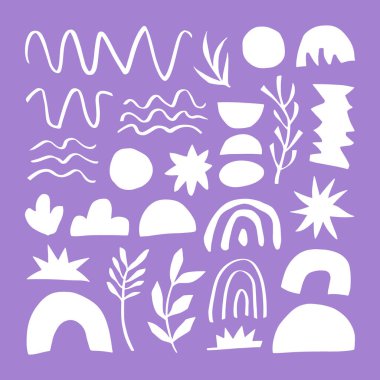 Çizgi Sanatıyla Renkli Soyut Geometrik Tasarım. Modern arka planlar, posterler, markalaşma ve yaratıcı sanat eserleri için ideal..