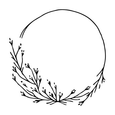 Bu nazik ve doğal tasarım düğün davetiyeleri, tebrik kartları ya da kadınsı çiçek kompozisyonları için mükemmeldir..