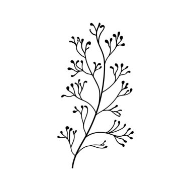 Minimal Çiçek Hattı Sanatı. Yumuşak, minimalist sanat eserleri botanik baskılar, kırtasiye, duvar sanatı veya modern çiçek tasarımı için mükemmeldir..