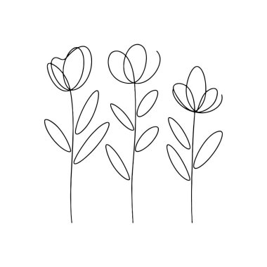 Temiz ve şık tasarım uygulamaları için mükemmel üç yapraklı botanik sapından oluşan rafine bir düzenleme..