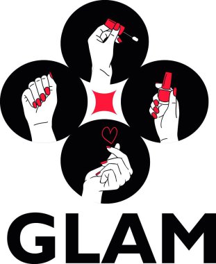 Glam Nail Sanat Stüdyosu logosu