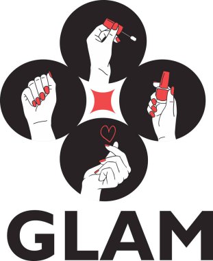 Glam Nail Sanat Stüdyosu logosu
