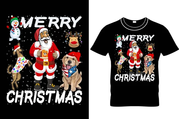  Mutlu Noeller Köpek, Noel Baba ve Bira Tişörtü Tasarımı, Aile Tişörtü için Hediye, Noel Köpeği Gömleği, Noel Neşe Gömleği, Mutlu Noeller Aile Gömlekleri, Eşleşen Noel Köpeği Gömlekleri.
