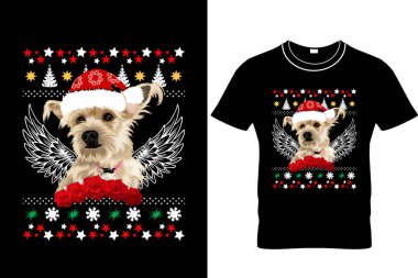 Mutlu Noeller Köpek Sevgisi Tişörtü Tasarımı, Aile Tişörtü Hediyesi, Noel Köpeği Tişörtü, Noel Neşe Tişörtü, Mutlu Noeller Aile Tişörtü, Eşleşen Noel Köpek Tişörtü.