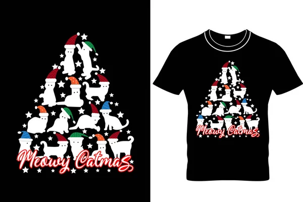  Miyavlı Kedi Noel 'i Komik Kedi Tişörtü Tasarımı Komik Kedi Tişörtü Sevimli Kedi Tişörtü Çocukların Üstü Kadın Üstü Üstü Kadın Kitty Doğum Günü Hediyesi Evlat Edinme Deli Kedi Kadın Miyav.