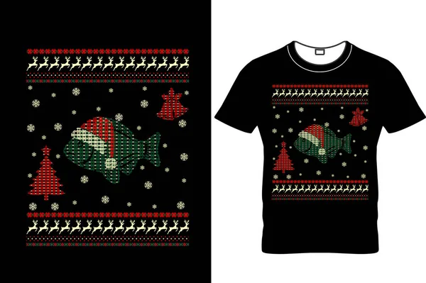  Mutlu Balık-Noel Tişörtü Tasarımı Mutlu Balık Bası Yılbaşı Balıkları Çirkin Kazak, Balıkçı Kazağı, Balıkçı Hediyesi, Balıkçı Sevgilisi, Balıkçı Baba.