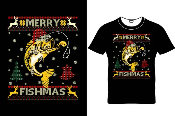  Mutlu Balık-Noel Tişörtü Tasarımı Mutlu Balık Bası Yılbaşı Balıkları Çirkin Kazak, Balıkçı Kazağı, Balıkçı Hediyesi, Balıkçı Sevgilisi, Balıkçı Baba.