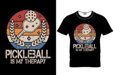  Pickleball Benim Terapi Topum Tişört Tasarımı, Komik Turşu Tişörtü, Mens Pickleball Efsanesi Tişörtü, Komik Alaycı Turşu Topu Aşıkları Erkekler İçin Kürek Çekiyor, Uyku Turşusu Topunu Yiyin.