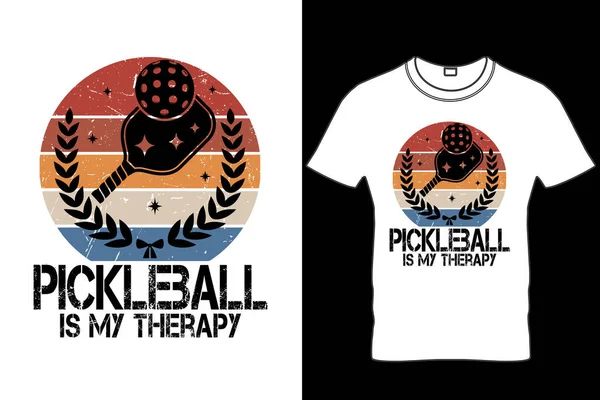  Pickleball Benim Terapi Topum Tişört Tasarımı, Komik Turşu Tişörtü, Mens Pickleball Efsanesi Tişörtü, Komik Alaycı Turşu Topu Aşıkları Erkekler İçin Kürek Çekiyor, Uyku Turşusu Topunu Yiyin.