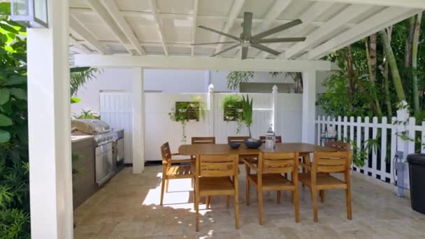 Beautiful Photos Footage Interior House Apartment Located Florida Usa Luxurious — Stock Video