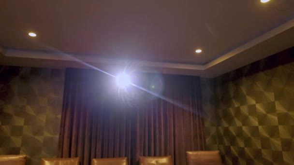 Schöne Filmaufnahmen Inneren Eines Hauses Fort Lauderdale Florida Usa Luxuriöses — Stockvideo
