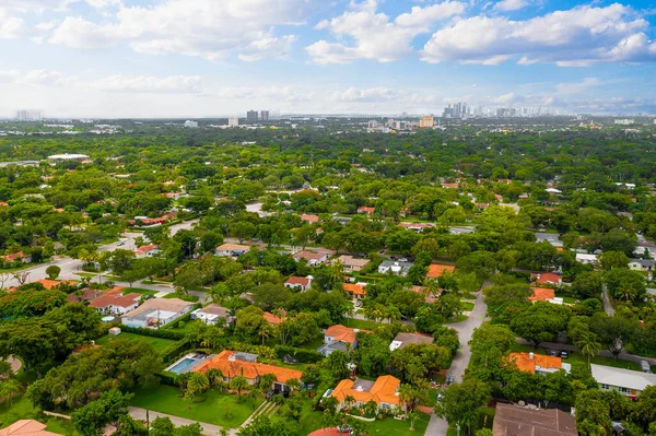 Florida 'daki yerleşim yerlerinin hava görüntüsü.