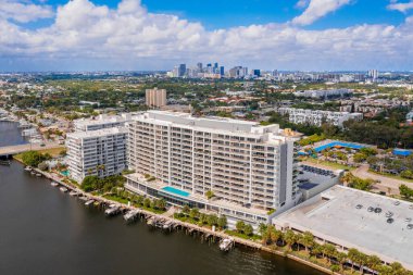 Miami Sahili 'nin havadan görünüşü