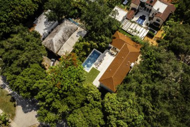 Tayland şehrinin güzel manzarası