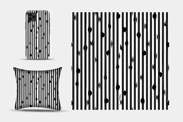 Modèle Couverture Imprimable Téléphone Papier Textile Papier Peint Illustration Texture — Photo