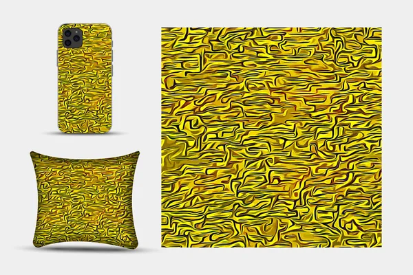Patrón Cubierta Imprimible Teléfono Papel Textil Papel Pintado Textura Ilustración —  Fotos de Stock