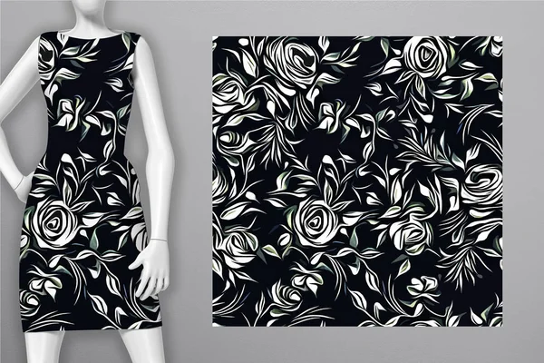 Patrón Cubierta Imprimible Vestido Camiseta Teléfono Cuaderno Papel Textil Textura — Foto de Stock