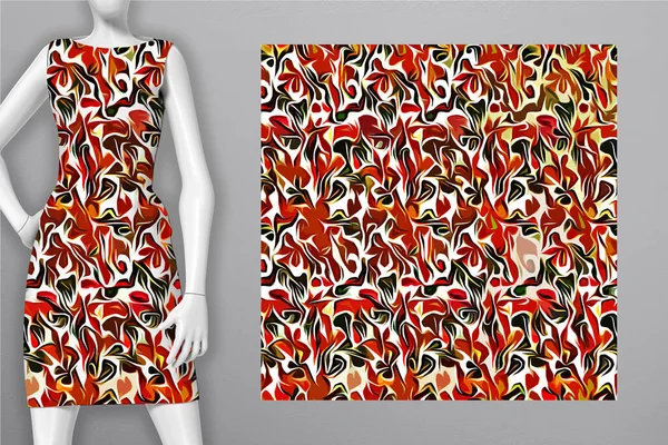 Druckbares Umschlagmuster Kleid Shirt Telefon Notizbuch Papier Textilien Und Tapeten — Stockfoto