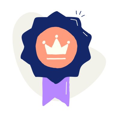 Yüksek kaliteli ürün ikonu, kraliyet kaliteli ürünlerin teslimatı için en üst düzey mükemmelliği ve kararlılığı temsil eder..