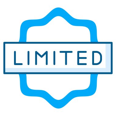 Sınırlı Ürün Simgesi. Bu simge, ürünün nicelik ve kullanılabilirlik açısından sınırlı olduğunu belirtmek için kullanılır.