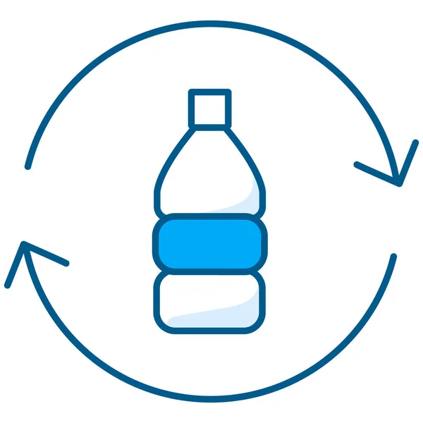 Geri dönüştürülmüş Evcil Hayvan Şişeleri Simgesi. Geri dönüştürülmüş plastik, çevre dostu ambalaj, geri dönüştürülmüş PET, sürdürülebilir şişeler. Geri dönüşümlü PET şişelerini ambalaj için kullanan, sürdürülebilirliği destekleyen ve plastik atıkları azaltan önemli ürünler.