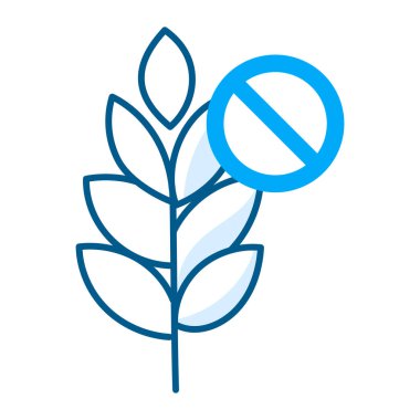 Glüten güvenli ürünler, glüten formülü yok, glütensiz garanti ikonu. Bu simge glütensiz ürünleri temsil ediyor ve çölyak hastalığı veya glüten hassasiyeti olanlar için uygun hale getiriyor.