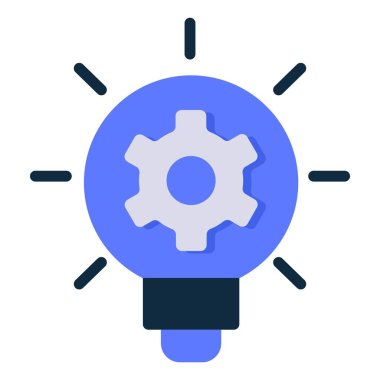 Ampul, dişli ampul, Yenilik Simgesi.