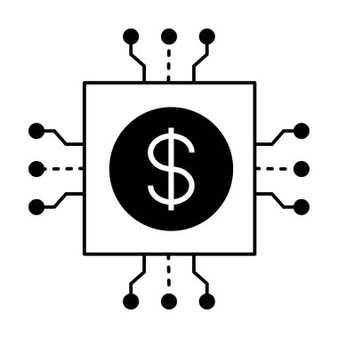 Al-tabanlı Mali Yönetim Simgesi. Otomatik Finans Simgesi. Dijital Yapay Zeka Bütçesi Simgesi. Akıllı Finansal Planlama Simgesi. Teknik Finans Al Simgesi.