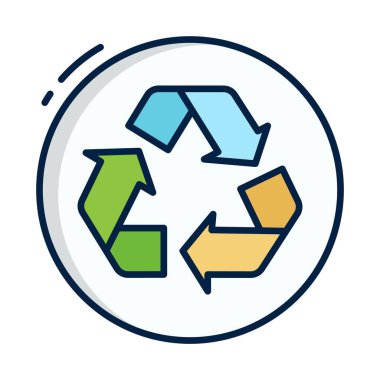 Geri Dönüşüm Simgesi: Dairesel Ekonomi, Atık Yönetimi, Çevresel Sürdürülebilirlik, Çevre dostu Uygulamalar, Kaynak Koruma