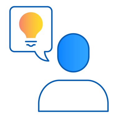 Liderlik Simgesi Tasarımı. Liderlik Kalitelerini, Takım Yönetimini, Rehberliği, Stratejik Düşünceyi temsil eder. Düzenlenebilir Vuruşlar ve Renklere sahip vektör simgesi.